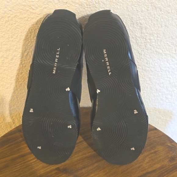 Merrell Sestra Womens Black slip on Driving shoes Athletic comfort Neutral Sz.10 - Picture 8 of 13